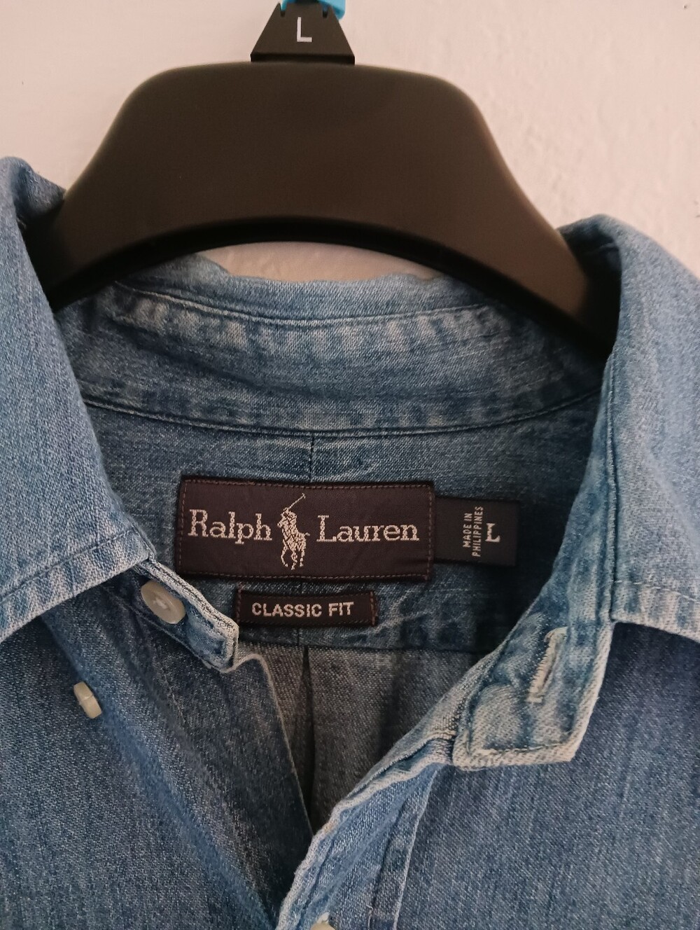 Polo Ralph Lauren Classic Fit Denim Shirt - Picture 5 of 7